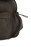 CLASSIC LOGO FLAP BACKPACK IN BROWN