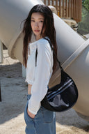 MARITHE X LESPORTSAC EVERYDAY HOBO IN BLACK