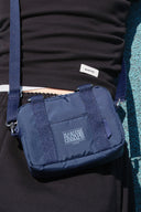 MARITHE X LESPORTSAC MICRO BAG IN NAVY