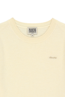 W SMALL CLASSIC LOGO ROUND NECK CARDIGAN SET UP IN IVORY