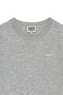 W SMALL CLASSIC LOGO ROUND NECK CARDIGAN SET UP IN MELANGE GRAY