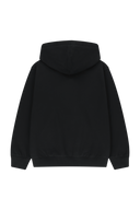 CLASSIC LOGO EMBROIDERY HOODIE IN BLACK