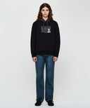 DOODLE CLASSIC BEAR HOODIE IN BLACK