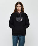 DOODLE CLASSIC BEAR HOODIE IN BLACK