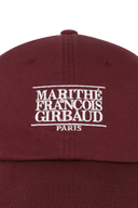 SMALL CLASSIC LOGO CAP IN BURGUNDY