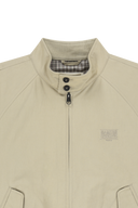 COTTON HERRINGTON JACKET IN BEIGE
