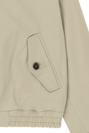 COTTON HERRINGTON JACKET IN BEIGE