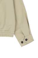 COTTON HERRINGTON JACKET IN BEIGE