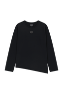 MARITHE SPORT W SLIM FIT SOFT TOUCH LONG SLEEVE IN BLACK