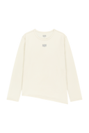 MARITHE SPORT W SLIM FIT SOFT TOUCH LONG SLEEVE IN IVORY