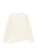 MARITHE SPORT W SLIM FIT SOFT TOUCH LONG SLEEVE IN IVORY
