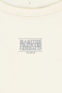 MARITHE SPORT W SLIM FIT SOFT TOUCH LONG SLEEVE IN IVORY