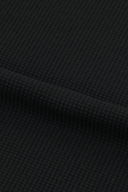 MARITHE SPORT M STRETCH CREWNECK LONG SLEEVE IN BLACK