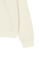 W CLASSIC LOGO SWEATSHIRT IN CREAM