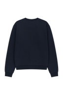 W CLASSIC LOGO SWEATSHIRT IN NAVY