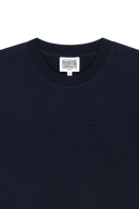 W CLASSIC LOGO SWEATSHIRT IN NAVY