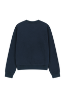 W SMALL CLASSIC LOGO SWEATSHIRT IN NAVY