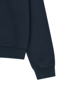W SMALL CLASSIC LOGO SWEATSHIRT IN NAVY