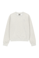W SMALL CLASSIC LOGO SWEATSHIRT IN OATMEAL