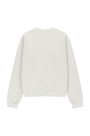 W SMALL CLASSIC LOGO SWEATSHIRT IN OATMEAL