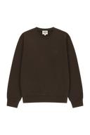 SMALL CLASSIC LOGO EMBROIDERY SWEATSHIRT IN BROWN