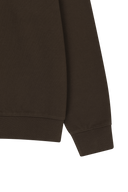 SMALL CLASSIC LOGO EMBROIDERY SWEATSHIRT IN BROWN