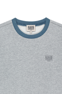 SMALL CLASSIC LOGO EMBROIDERY SWEATSHIRT IN HEATHER GREY