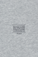 SMALL CLASSIC LOGO EMBROIDERY SWEATSHIRT IN HEATHER GREY