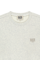 SMALL CLASSIC LOGO EMBROIDERY SWEATSHIRT IN OATMEAL