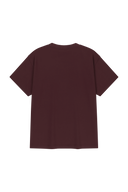 CLASSIC LOGO TEE IN BURGUNDY