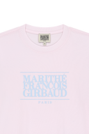 CLASSIC LOGO TEE IN BABY PINK