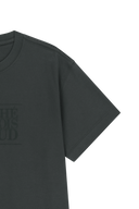 CLASSIC LOGO TEE IN CHARCOAL GREY