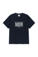 CLASSIC LOGO TEE IN NAVY