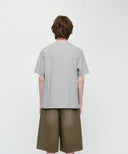 CLASSIC LOGO TEE IN HEATHER GREY