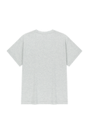 EIFFEL CLASSIC LOGO TEE IN LIGHT HEATHER GREY