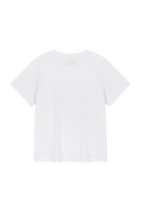 W SWAN GRAPHIC TEE IN WHITE