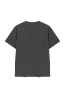 VINTAGE DRAWING ARDECHE OVERSIZED TEE IN CHARCOAL GREY
