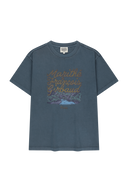 VINTAGE DRAWING ARDECHE OVERSIZED TEE IN VINTAGE BLUE