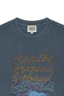 VINTAGE DRAWING ARDECHE OVERSIZED TEE IN VINTAGE BLUE