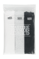 3PACK SMALL REGULAR LOGO TEE IN MIX