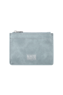 CLASSIC LOGO ZIP WALLET IN BLUE