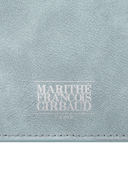CLASSIC LOGO ZIP WALLET IN BLUE