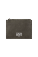 CLASSIC LOGO ZIP WALLET IN BROWN