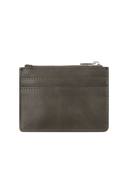 CLASSIC LOGO ZIP WALLET IN BROWN