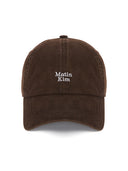 MATIN MINI LOGO BALL CAP IN BROWN