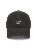 MATIN MINI LOGO BALL CAP IN CHARCOAL GREY