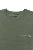 VINTAGE WASHED LOGO TOP FOR MEN IN KHAKI