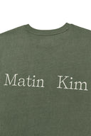 VINTAGE WASHED LOGO TOP FOR MEN IN KHAKI