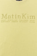 SWEAT PRINTING LOGO TOP FOR MEN IN LIGHT YELLOW