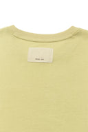 SWEAT PRINTING LOGO TOP FOR MEN IN LIGHT YELLOW